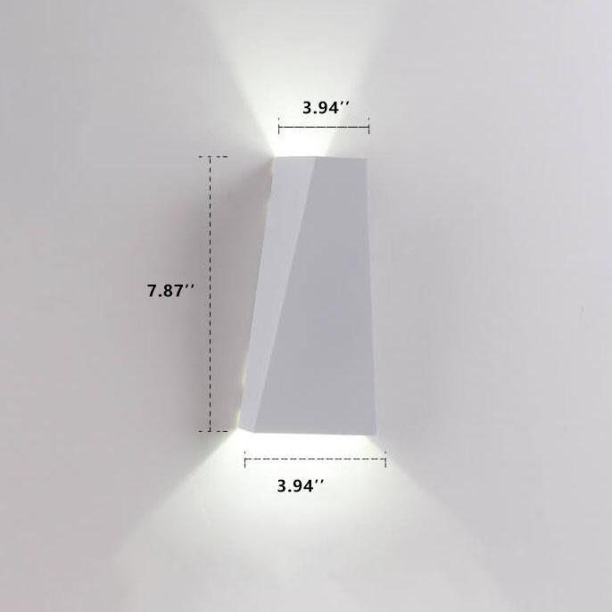 Floroux Applique LED | 2 bulbs | Modern Design | Indoor & Outdoor Lighting