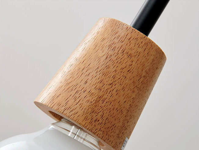 Floroux Suspension Nordique | Verre Ribé | 1-Lumière | Design Scandinave | Décoration d'intérieur