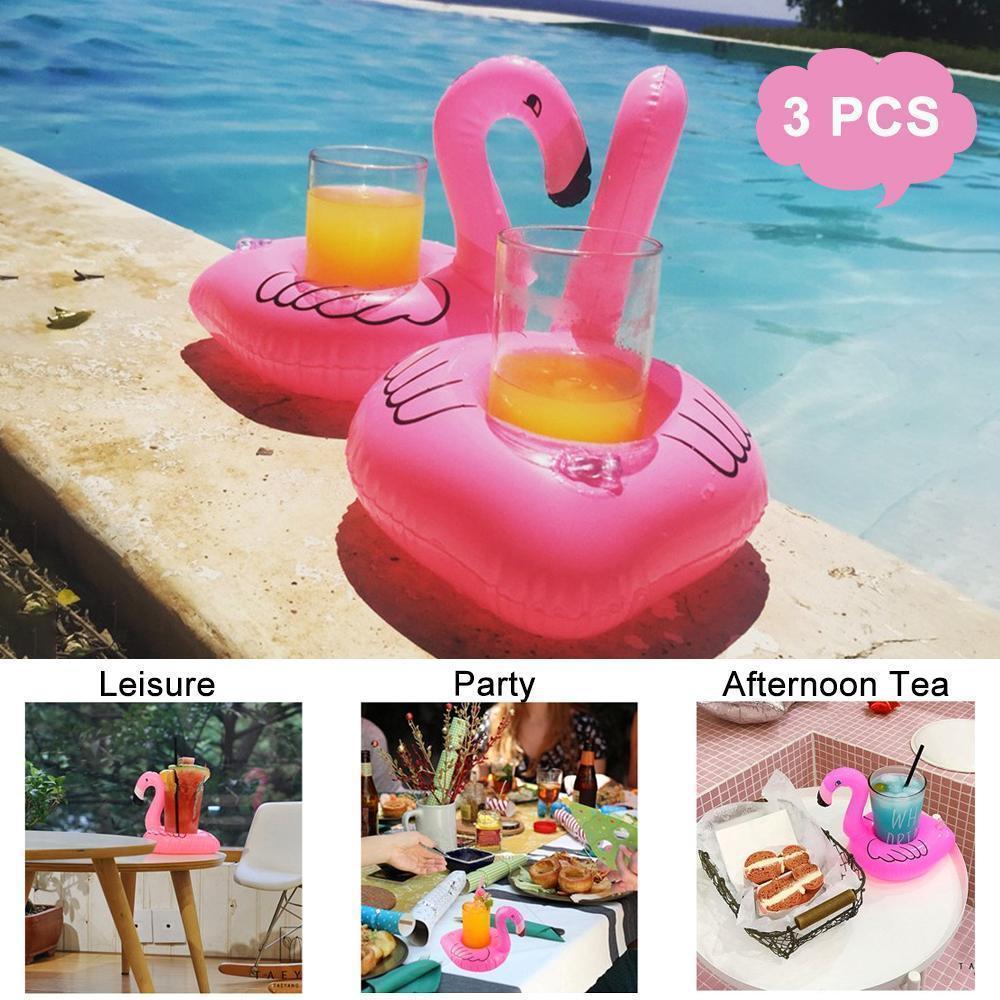 Floroux Flamant Swimming Ring | Inflatable Floater XXL | Summer Pool Toy | Party Decoration