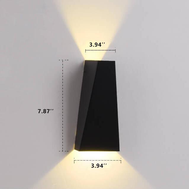 Floroux Applique LED | 2 bulbs | Modern Design | Indoor & Outdoor Lighting