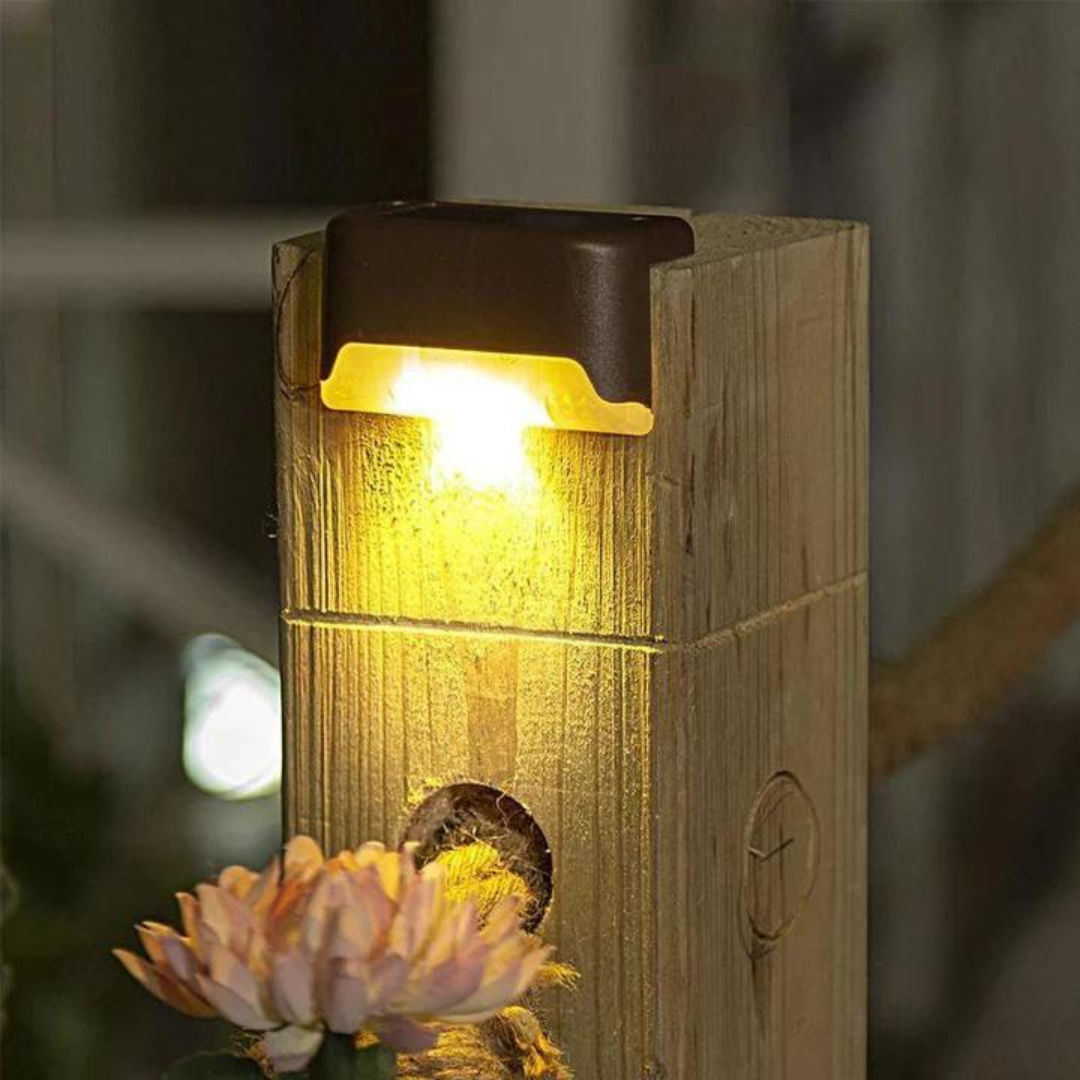 Floroux | Lampe murale LED solaire pour une utilisation extérieure