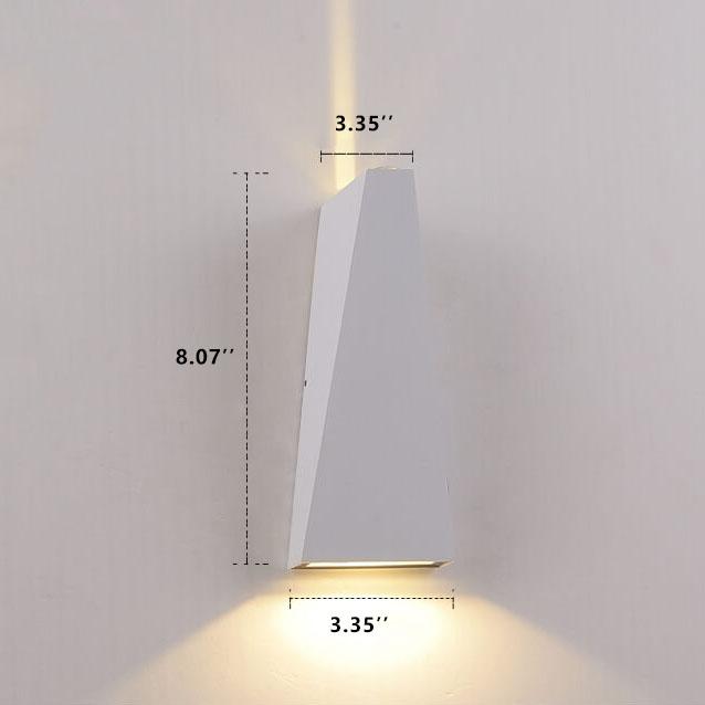 Floroux Applique LED | 2 bulbs | Modern Design | Indoor & Outdoor Lighting