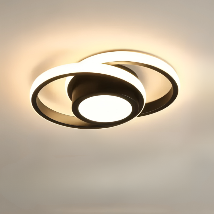 AnneauxLumière – Plafonnier LED contemporain