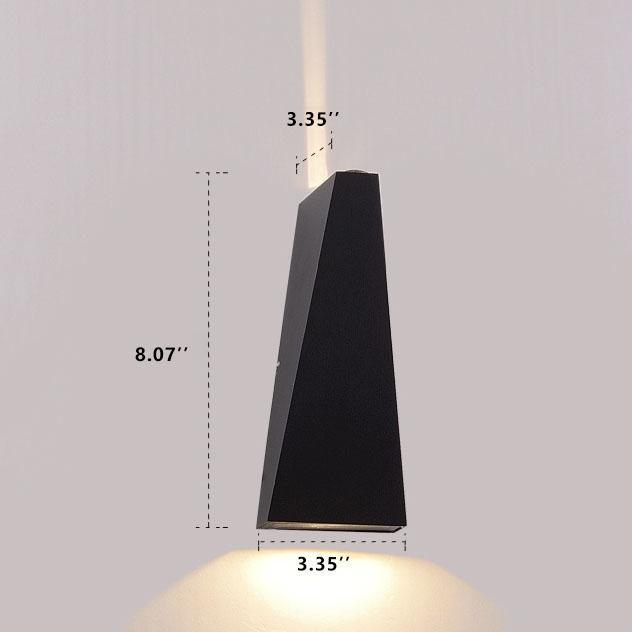Floroux Applique LED | 2 bulbs | Modern Design | Indoor & Outdoor Lighting