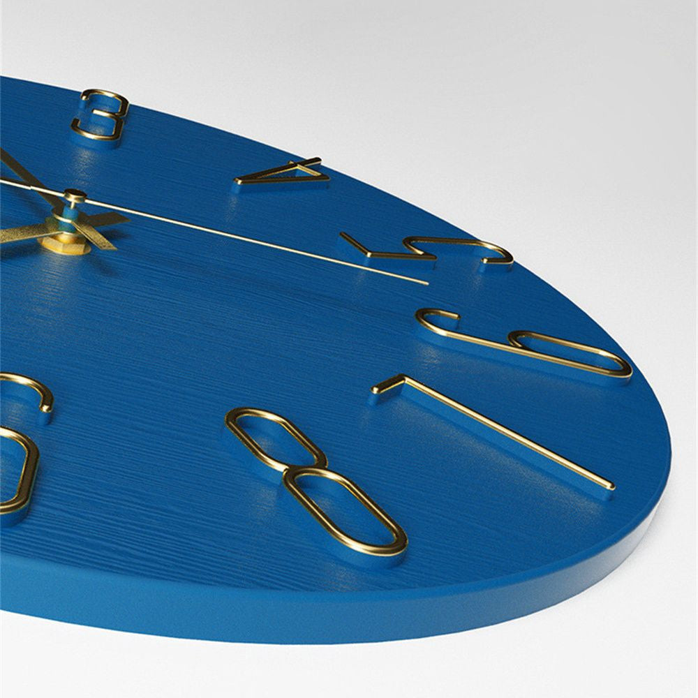 GlowTech – Horloge murale en plastique moderne