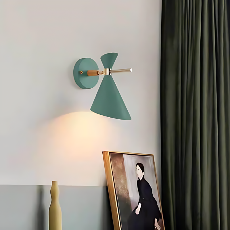 Floroux - Applique murale élégante avec une touche scandinave et une lumière chaleureuse