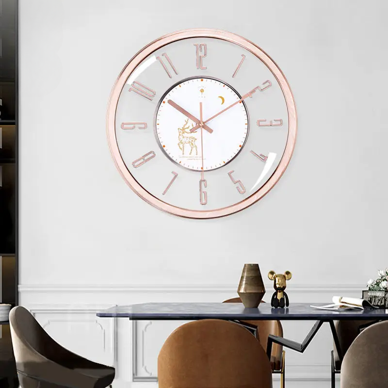 Horloge LuxeNord - Horloge Murale Silencieuse et Élégante