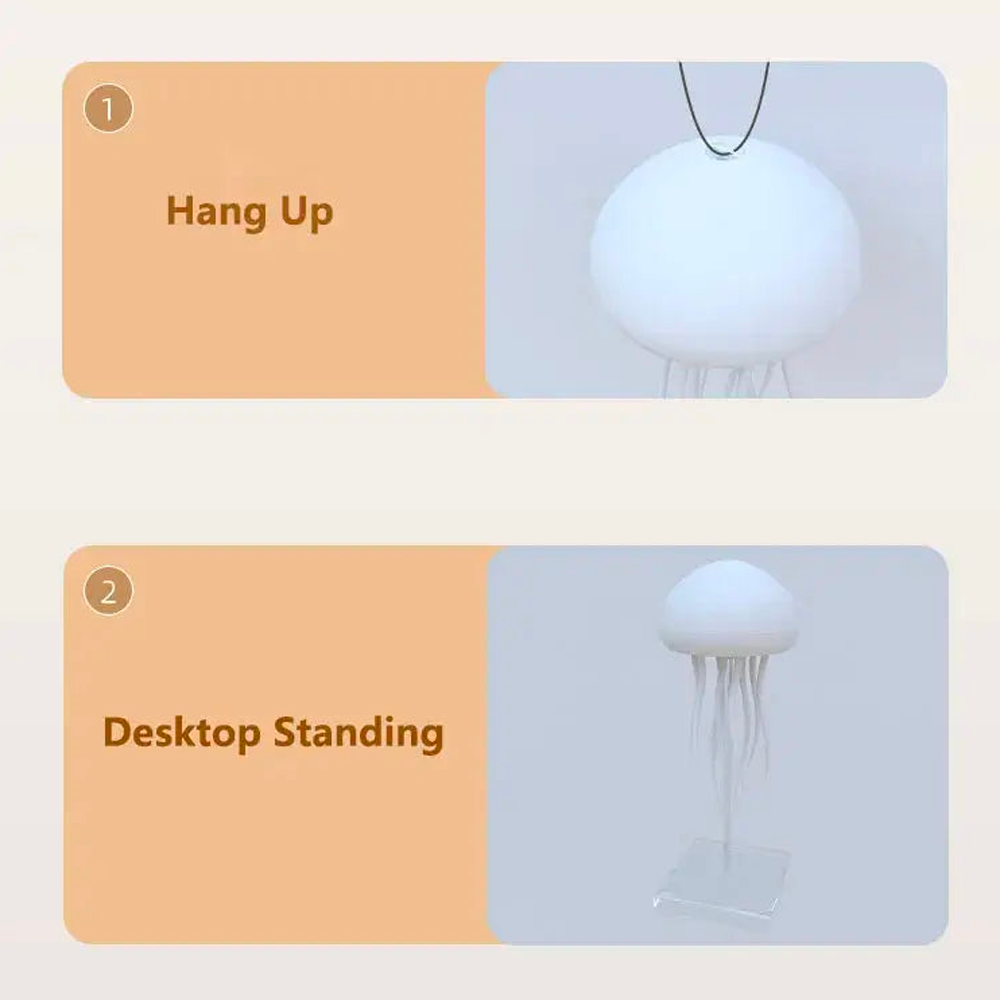 Lampe Méduse - Éclairage Ambiance Relaxant et Apaisant