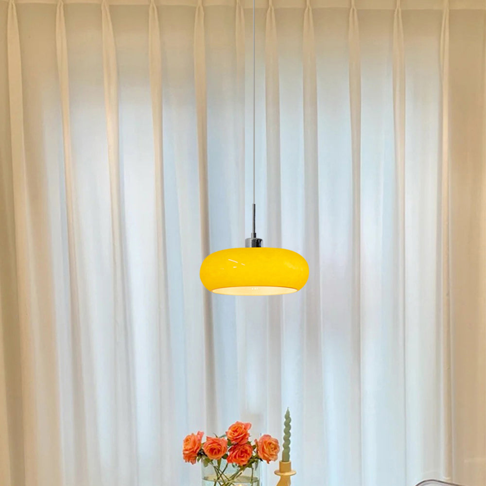 Floroux glass pendant light in loaf shape | Vintage design | Dimmable light | Perfect for kitchen and dining room