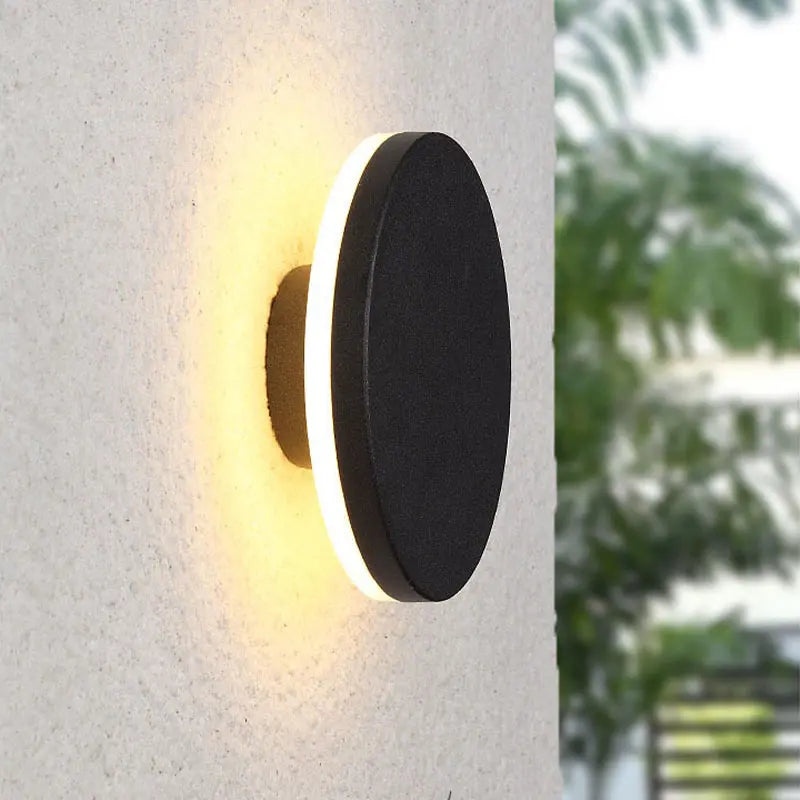OrrLuxe - Lampe Murale LED Moderne en Métal Noir