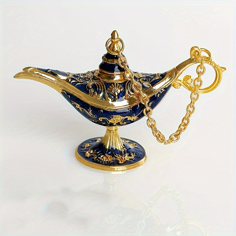 AladdinWish Lampe – Vintage Éclairage à Huile Métallique
