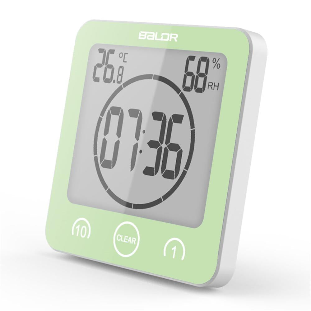 Horloge de douche étanche - Toujours à l'heure, même dans la salle de bain !