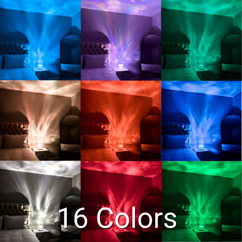 Floroux LED lamp | Magical 3D ambient light | Wireless table lamp | Decorative lighting