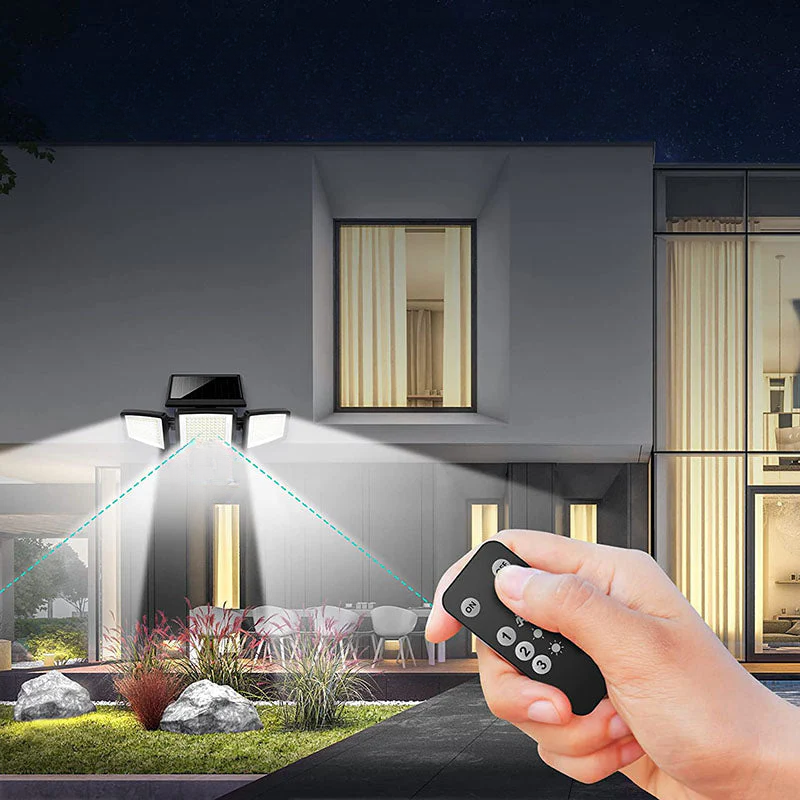 Secureshine Lampe extérieure - Lampe de sécurité solaire à LED intelligente avec capteur