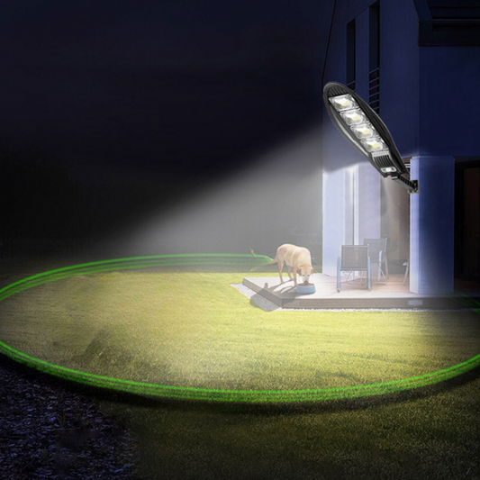 LumièreDragon – Projecteur Solaire LED Puissant pour Extérieur