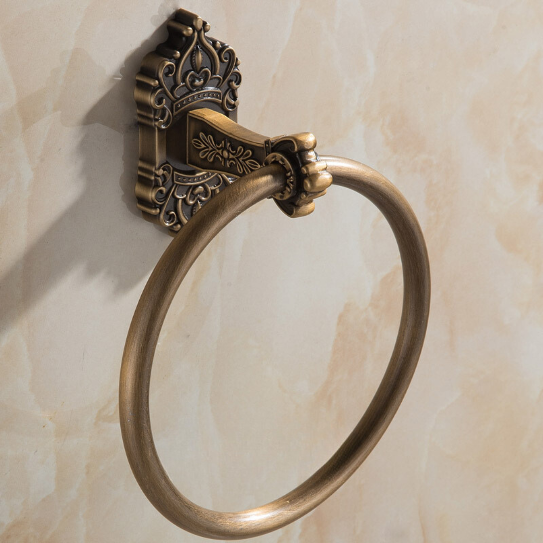 Anneau de Serviette Vintage Chic | Design Solide Élégant