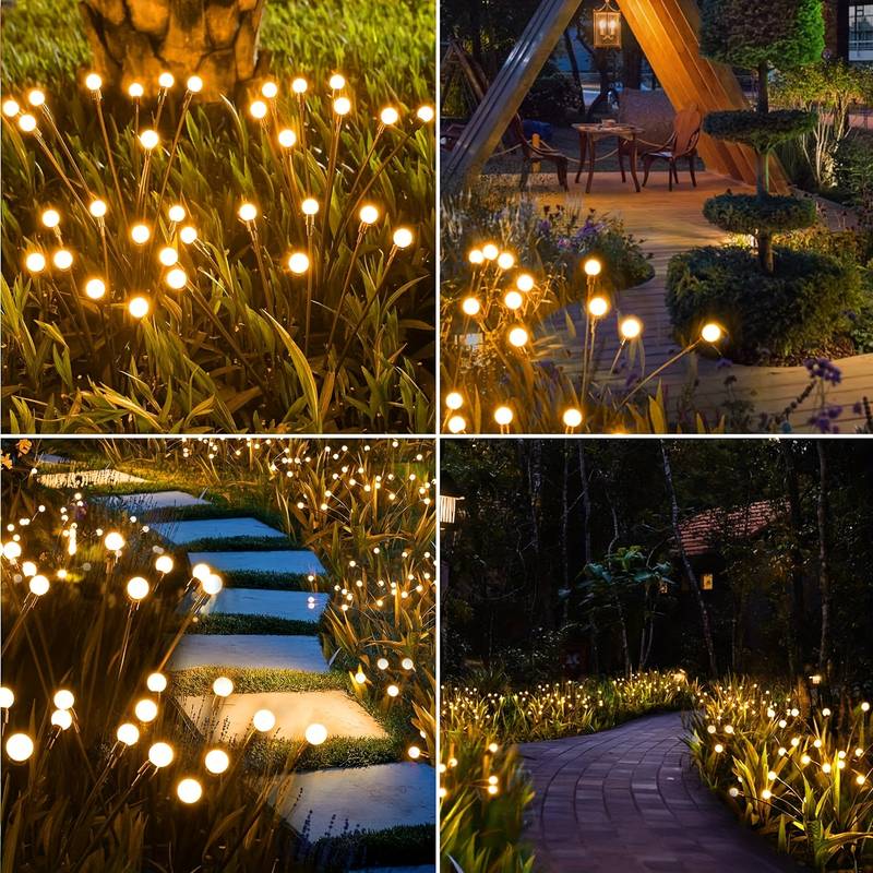 Floroux | Lampes de jardin solaires sans fil économes en énergie