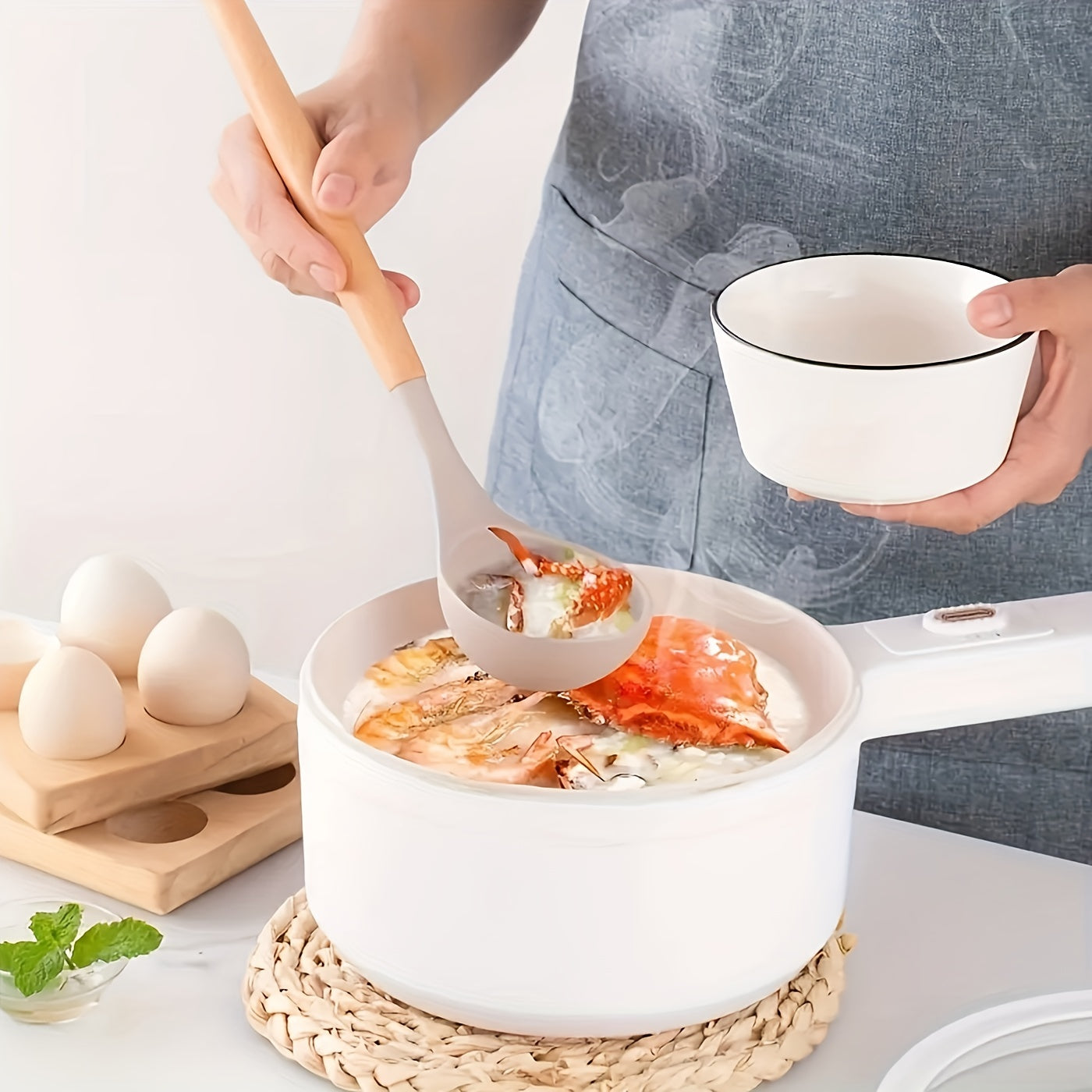 Canaya - Ensemble d'ustensiles de cuisine en silicone de luxe (12 pièces)