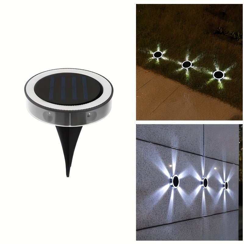 SolarGlow – 6 LED Éclairage de Jardin Extérieur