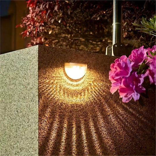 Floroux | Lampes de clôture solaires modernes et luxueuses