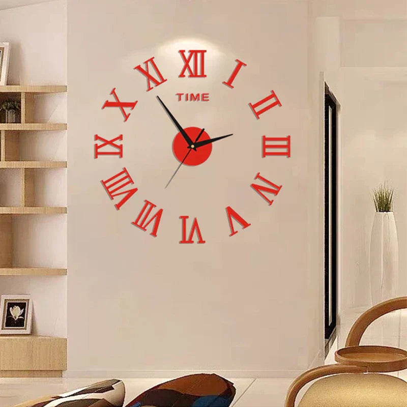 Floroux - Horloge murale avec chiffres romains