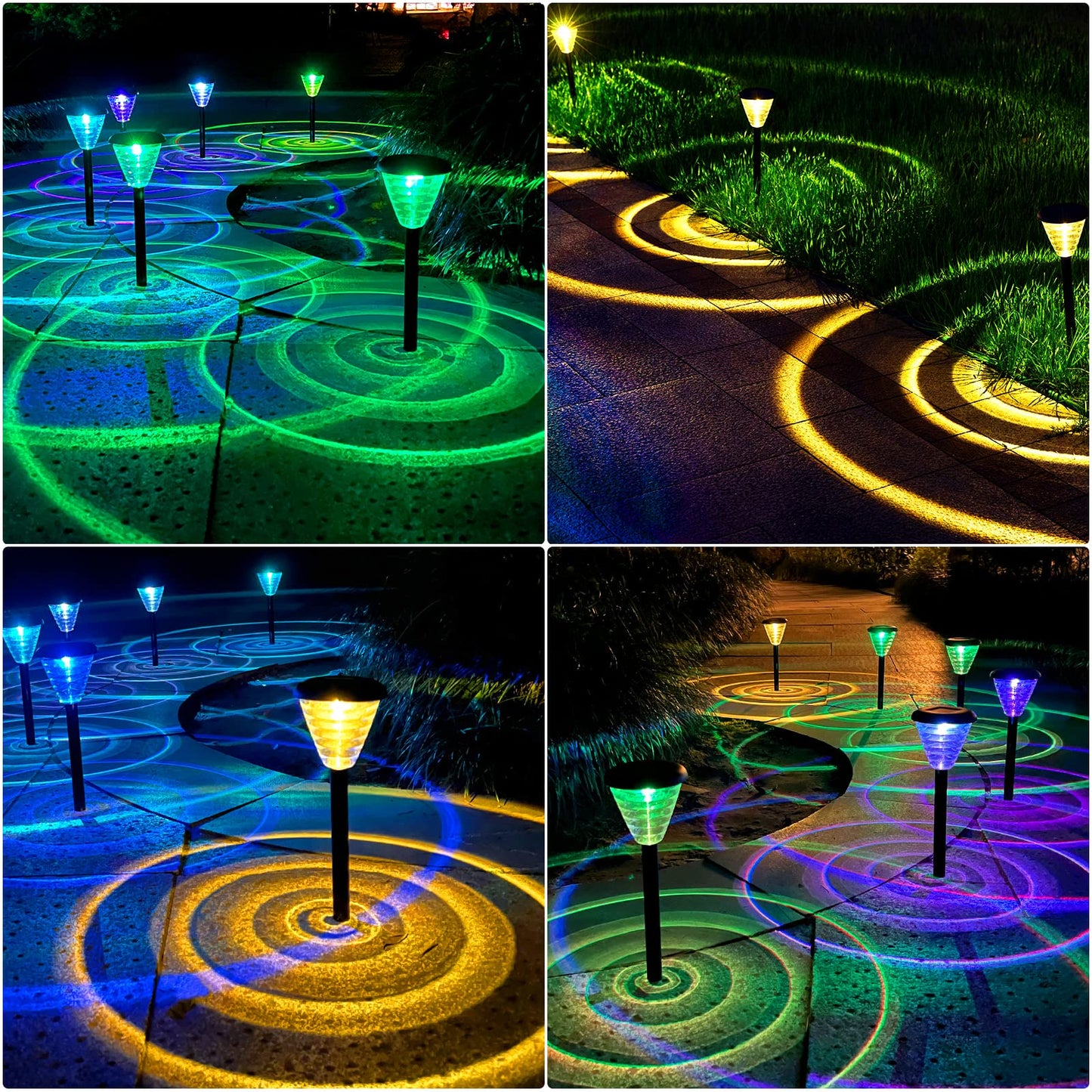 Floroux - Lampe extérieure LED solaire pour des nuits éclatantes