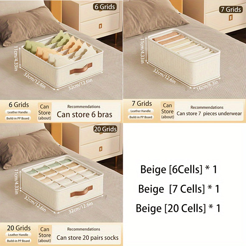 Efficace - Organisateur empilable pour sous-vêtements et chaussettes