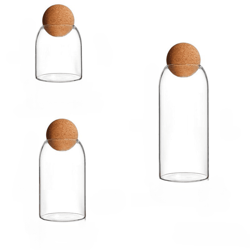 Bocaux de conservation en verre | Élégance et efficacité organisent