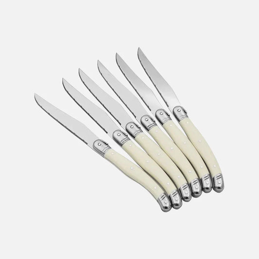 Set de couverts Laguiole couleur ivoire