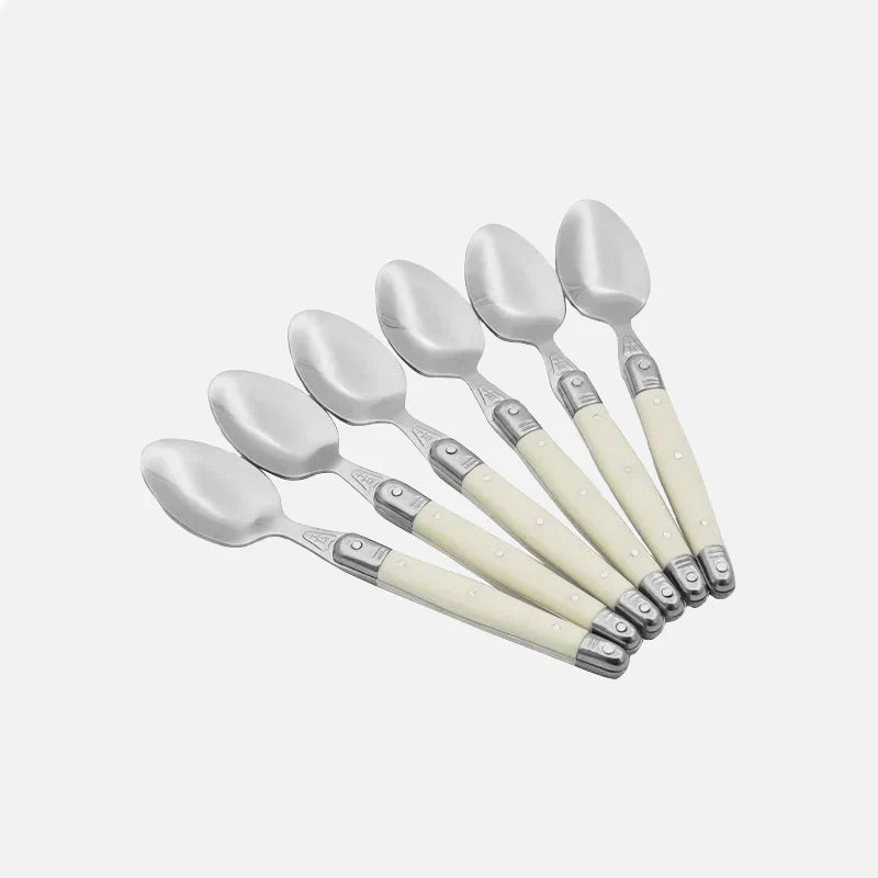 Set de couverts Laguiole couleur ivoire