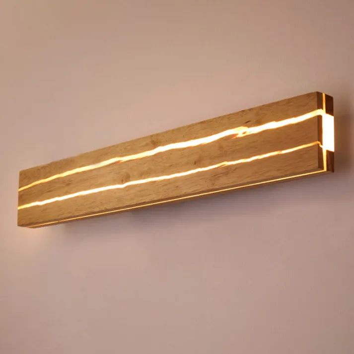 Floroux Bois Fissure Appliques Décorations d'intérieur Applique