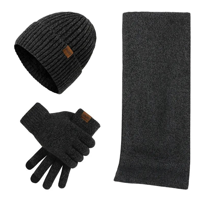 ArcticStyle – Ensemble d'hiver tendance avec bonnet et gants