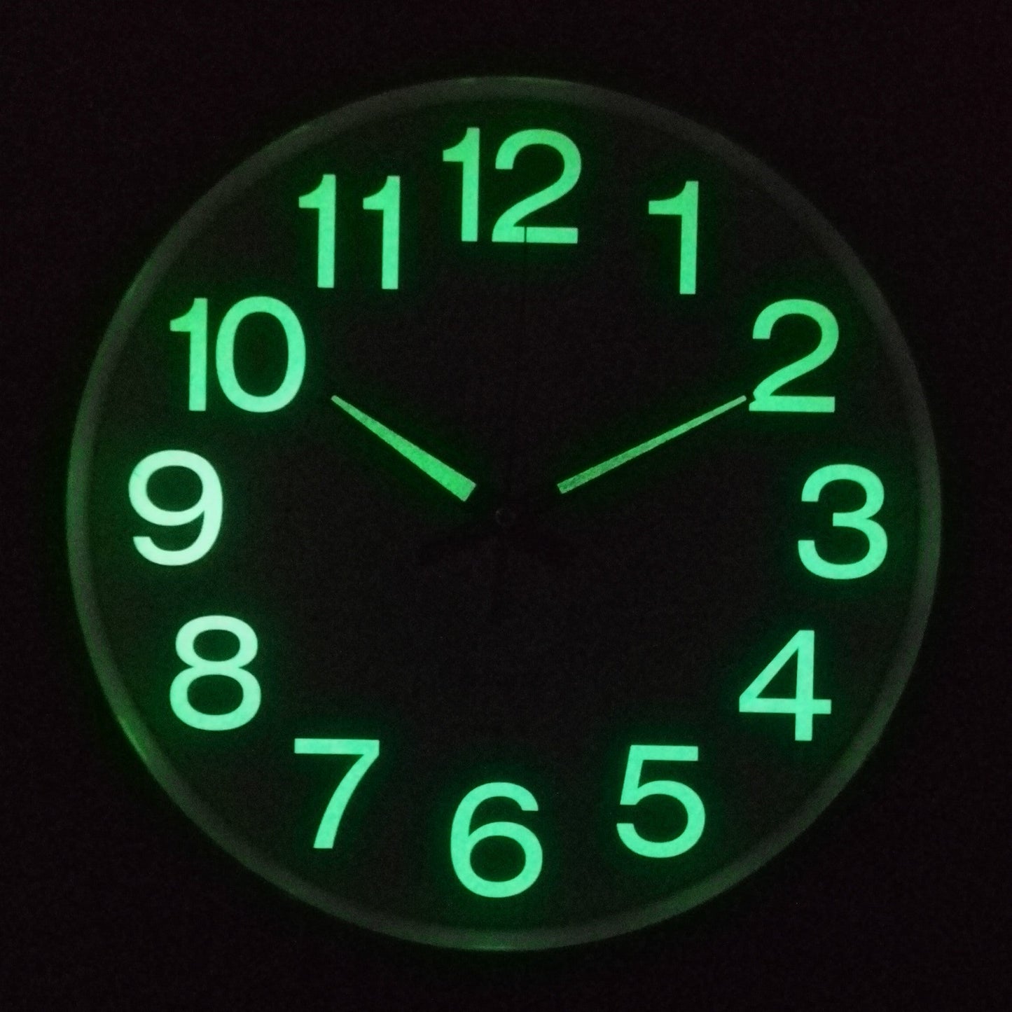 Floroux Tijd - Horloge de salle de classe éclairée 30 cm