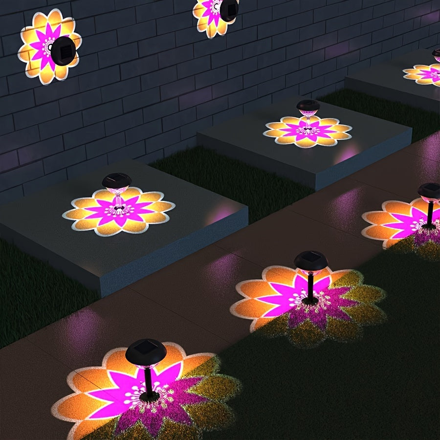 SolarBloom Light – Lampe de table à énergie solaire avec éclairage floral