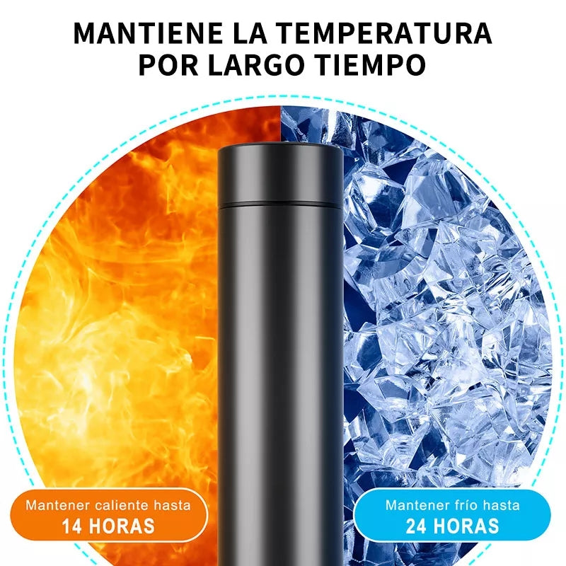 Thermos avec thermomètre