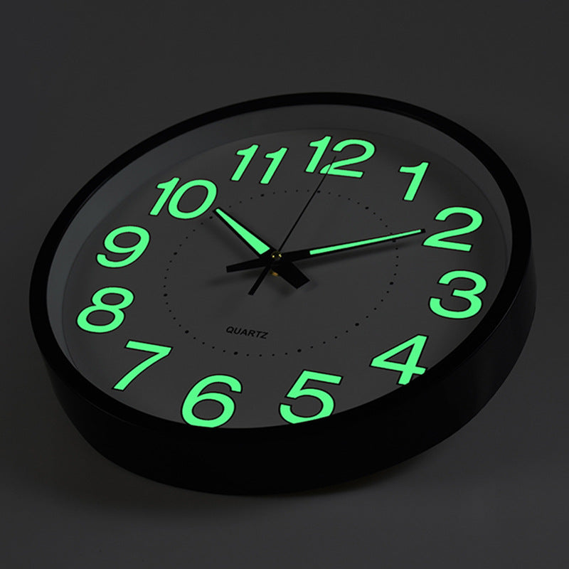 Floroux | Horloge murale LED élégante pour n'importe quelle ambiance