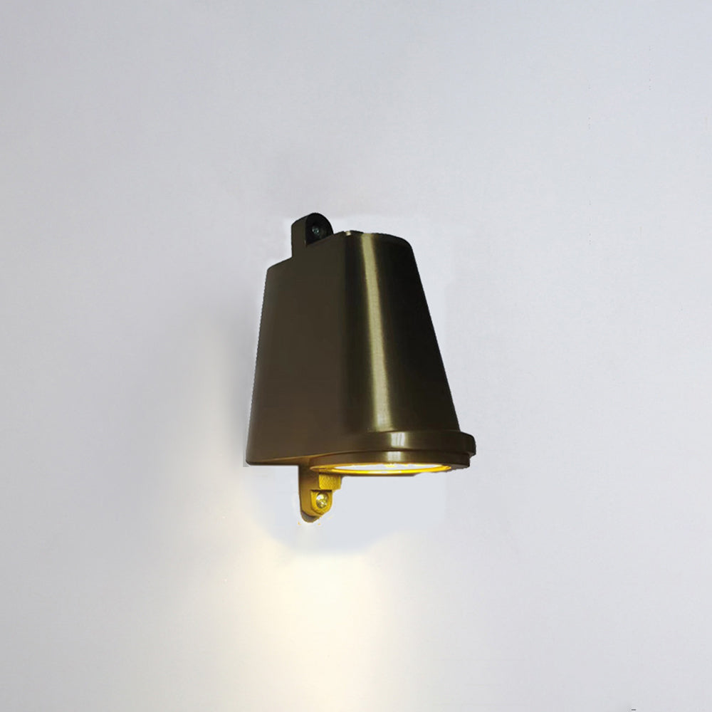 Floroux Lampe Murale Extérieure en Métal en Forme de Cloche