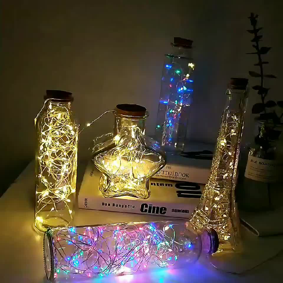 TwinkleWire - Guirlande lumineuse LED USB en fil de cuivre