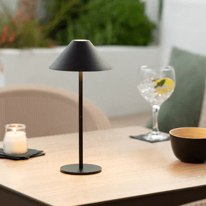 Lampe de table sans fil étanche – Éclairage d'extérieur élégant