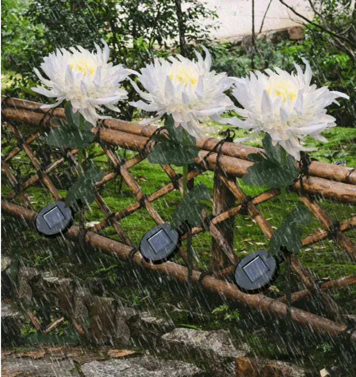 Éclairage LED de jardin Floroux avec énergie solaire