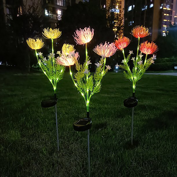 Floroux | Lumière extérieure LED magique avec des motifs floraux