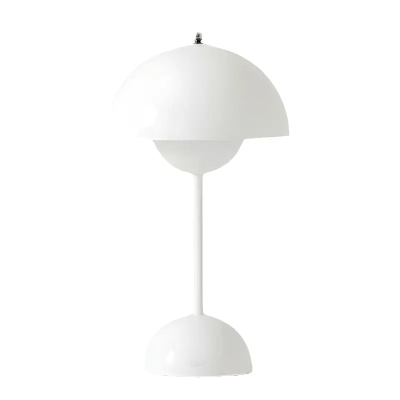 LumiFleur - Lampe de Table Rechargeable en Pot de Fleurs avec Variateur Tactile