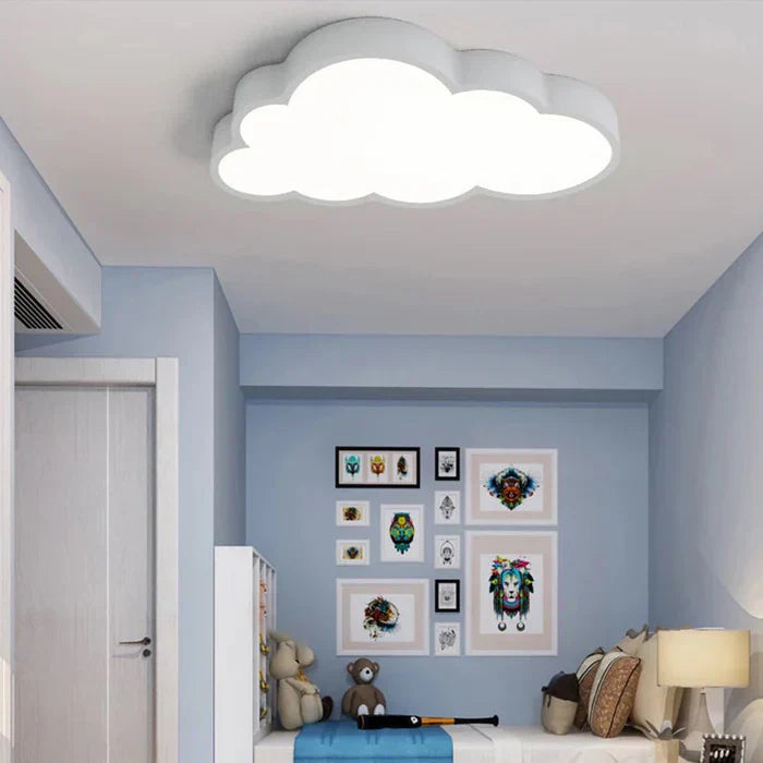 CloudLight Plafonnier - Éclairage LED Ambiance pour Chambres d'Enfants
