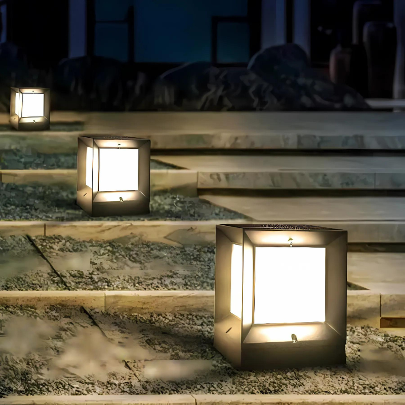 Floroux | Lampe de sol LED extérieure élégante pour un design de jardin raffiné