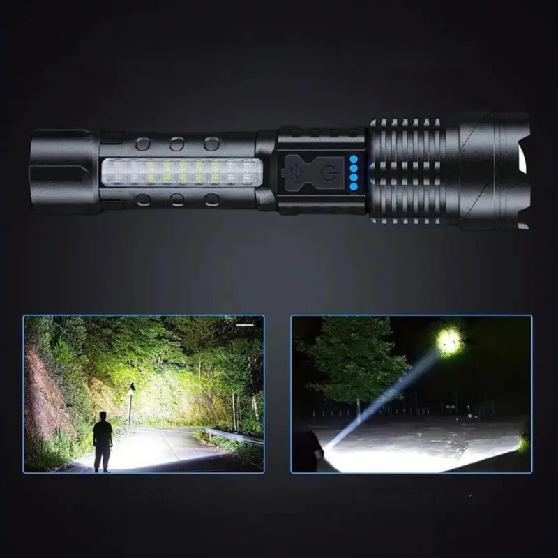 Floroux - Ultrafleece Lampe de Poche Militaire avec 5000 Lumens