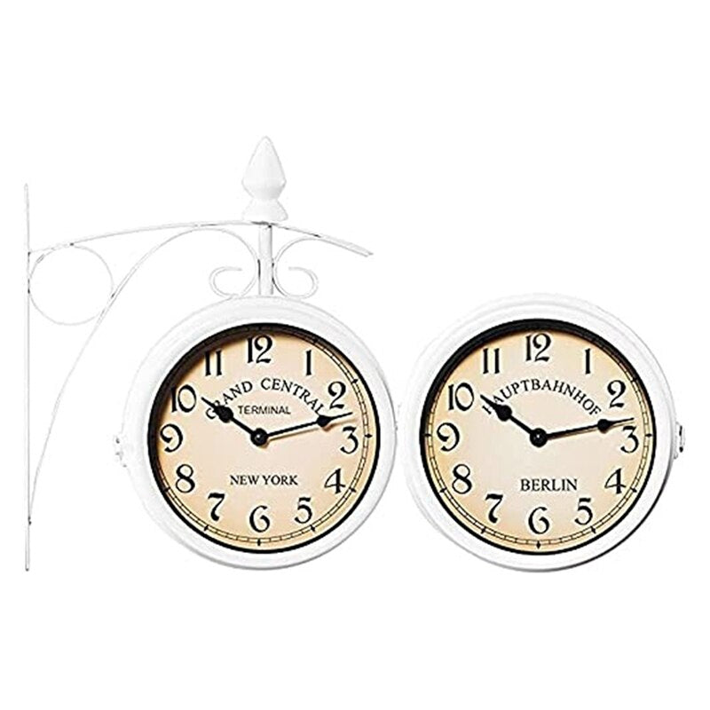 Horloge murale ronde Floroux