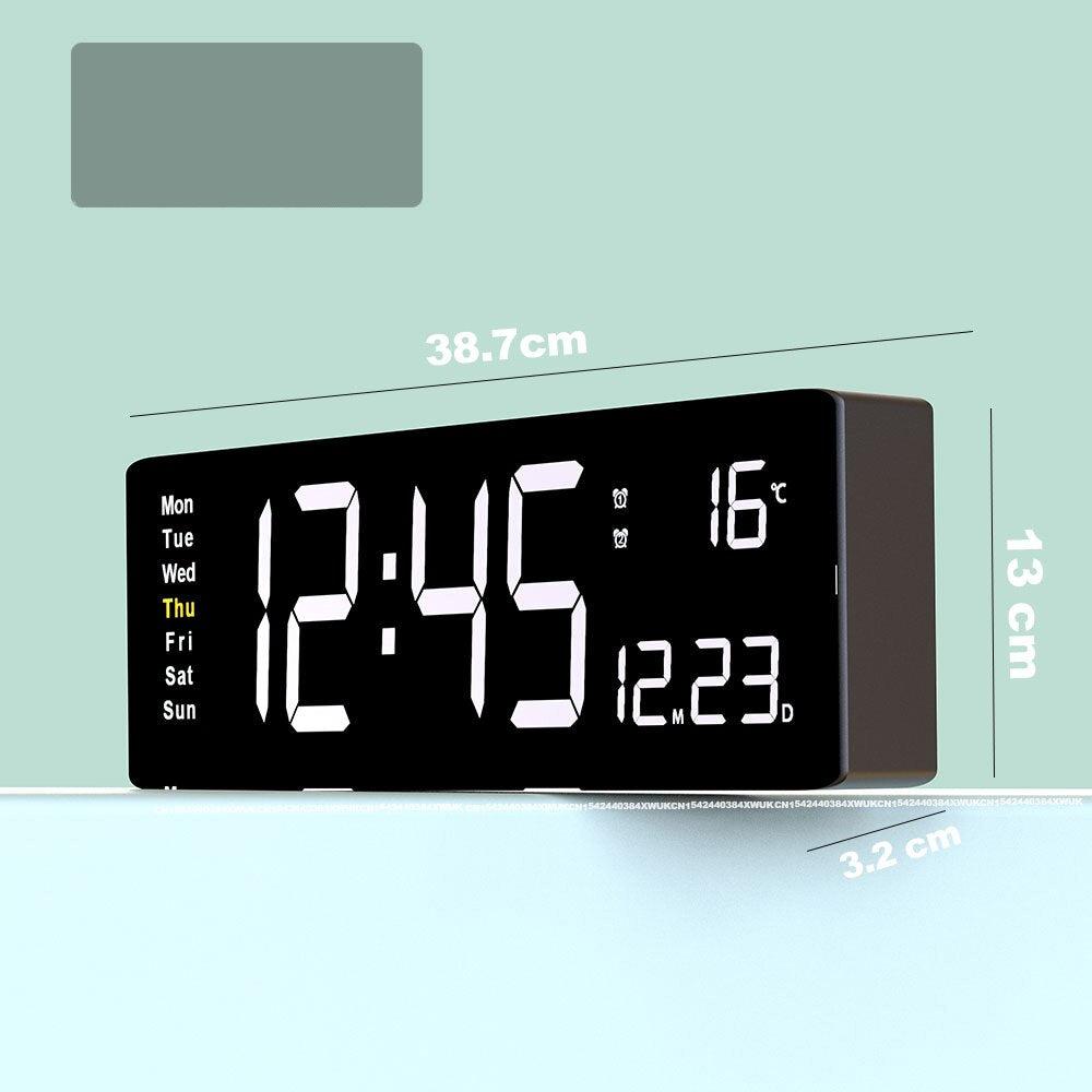 Montre digitale en acrylique colorée – Apportez de la couleur dans votre intérieur