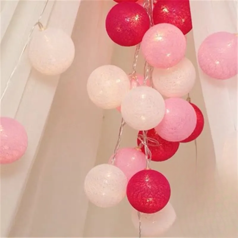 Floroux - Lampe LED en fil de coton