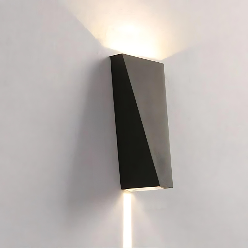 Floroux - Lumière extérieure élégante avec détecteur de mouvement intelligent pour plus de sécurité