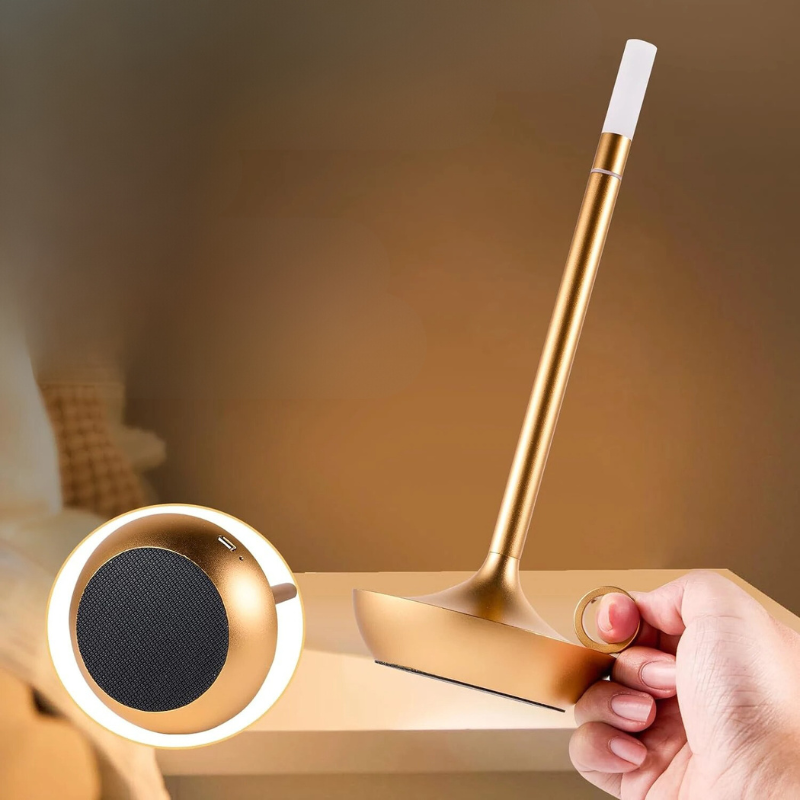 Floroux - Lampe de table LED rechargeable à contrôle tactile pour des nuits agréables